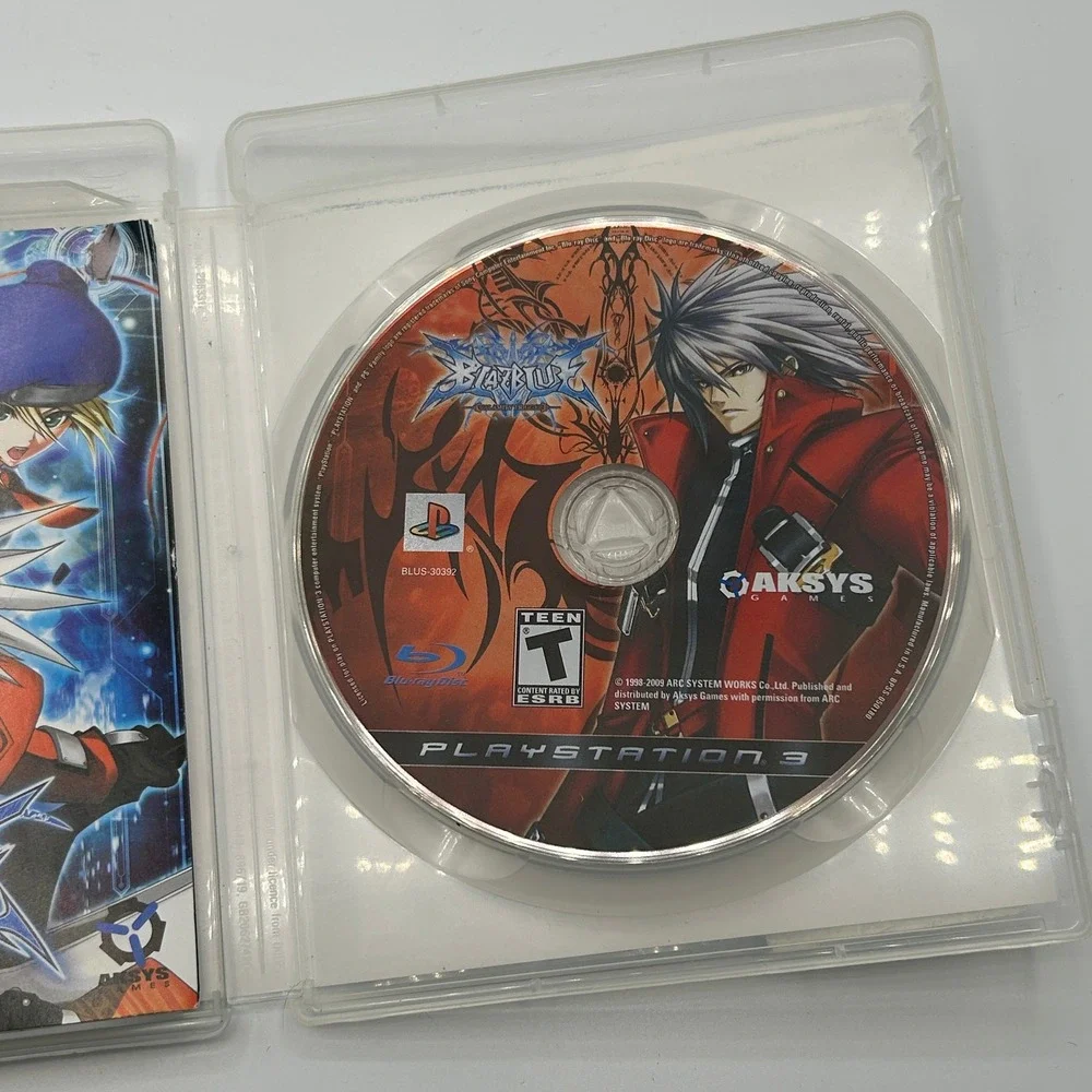 BlazBlue Calamity Trigger Sony PlayStation 3 PS3 2009 Anime Teen Complete in Box